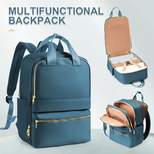 Sac à dos femme léger et imperméable – design urbain grande capacité