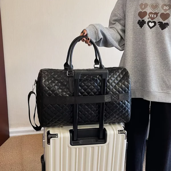 Sac week-end femme élégant – sac de voyage tote polyvalent à main