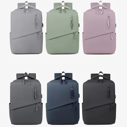 Sac à dos femme pour ordinateur – look décontracté et grande capacité