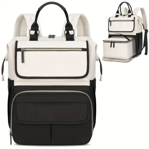 Sac à dos ordinateur avec compartiment repas isolé – polyvalent travail et voyage