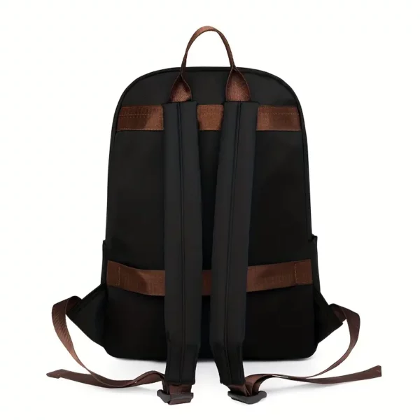 Sac à dos femme nylon léger avec poches zippées – style urbain sécurisé
