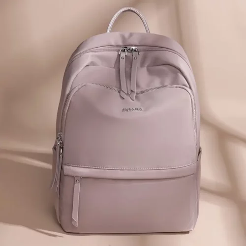 Sac à dos femme léger en tissu Oxford – design élégant avec compartiments multiples