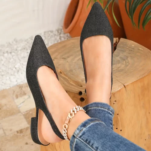 Sandales femme talon bas élégant – Chaussures mariage confort tout-jour