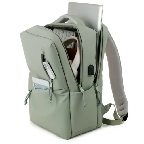 Sac à dos femme pour ordinateur – look décontracté et grande capacité