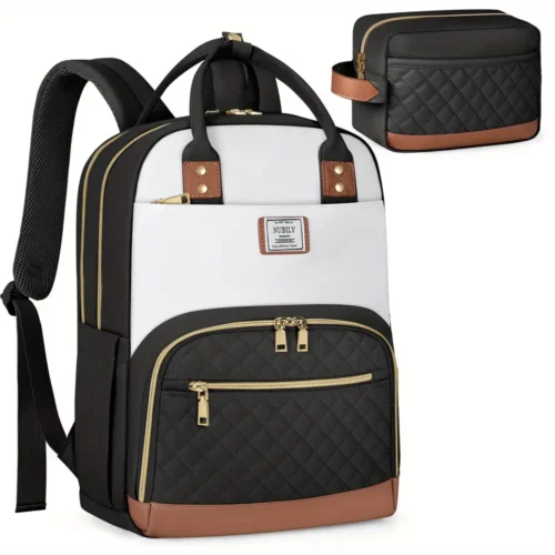 Sac à dos femme élégant pour ordinateur – compartiments multiples et léger