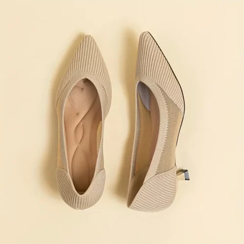 Escarpins femme à petit talon – bout pointu élégant et confortable mariage/bureau