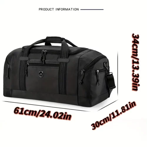 Sac de voyage femme en nylon imperméable – multi-poches et grande capacité