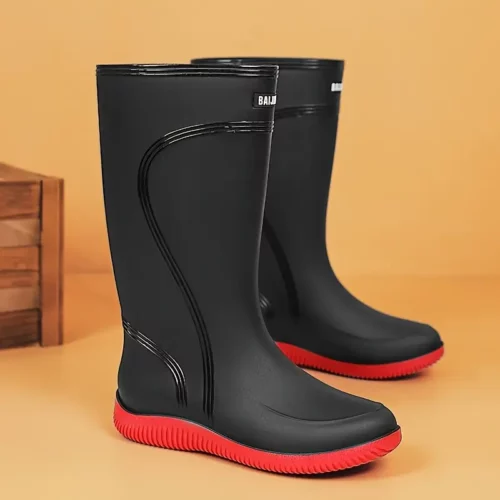 Bottes de pluie femme en caoutchouc imperméables – style élégant et moderne