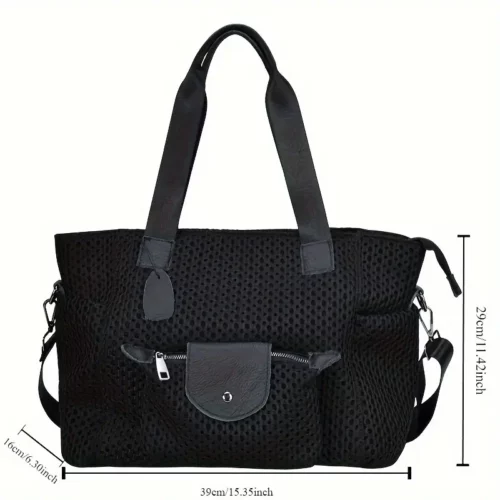 Sac week-end femme en nylon pliable – léger et imperméable pour voyage