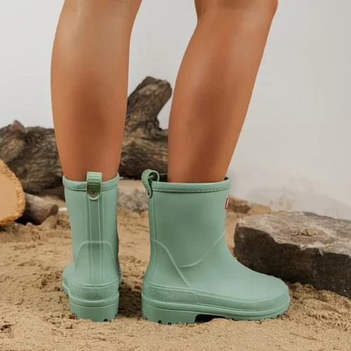Bottes de pluie femme en caoutchouc chic – style élégant et imperméable
