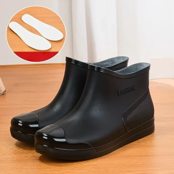 Bottes de pluie femme en caoutchouc antidérapantes – style chic et léger