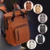 Sac à dos urbain léger unisexe – design épuré compatible ordinateur portable