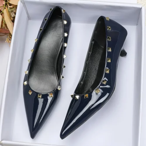 Chaussures femme bout pointu talon bas – élégantes et confortables pour mariage