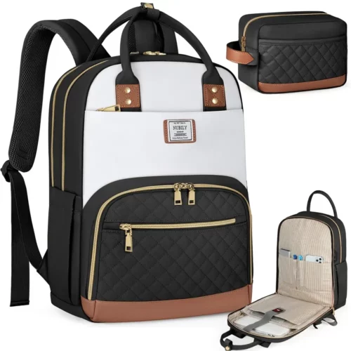 Sac à dos femme élégant pour ordinateur – compartiments multiples et léger