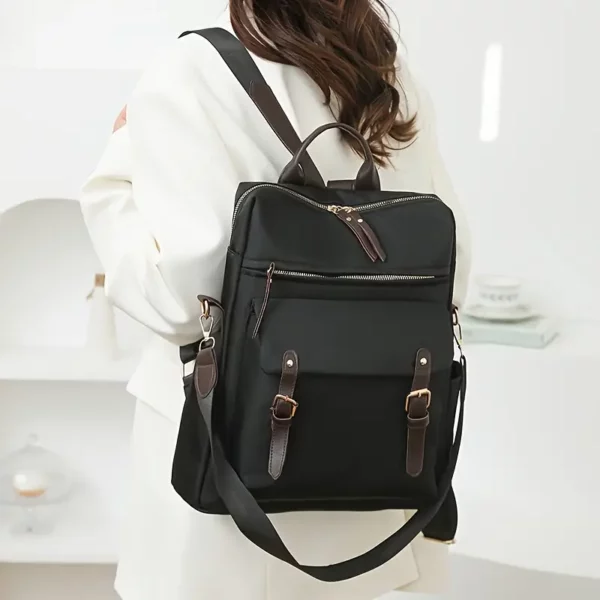 Sac à dos antivol convertible en nylon imperméable – léger et urbain mixte