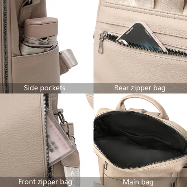 Sac à dos femme ultra léger et imperméable – style urbain polyvalent