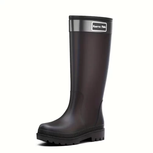 Bottes de pluie femme en caoutchouc élégant – semelle antidérapante durable