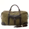Sac week-end femme en toile style rétro – bandoulière pratique et compartiments multiples