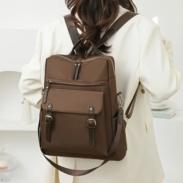 Sac à dos antivol convertible en nylon imperméable – léger et urbain mixte