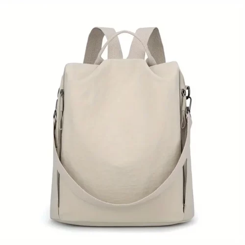 Sac à dos femme anti-vol en nylon léger – urbain, épuré et polyvalent