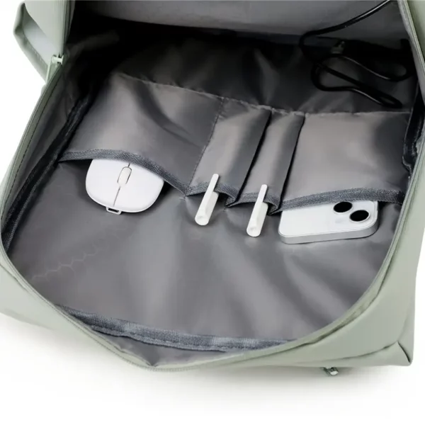 Sac à dos femme pour ordinateur – look décontracté et grande capacité
