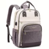 Sac à dos ordinateur femme élégant – compartiments multiples et port USB
