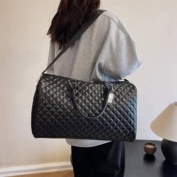 Sac week-end femme élégant – sac de voyage tote polyvalent à main