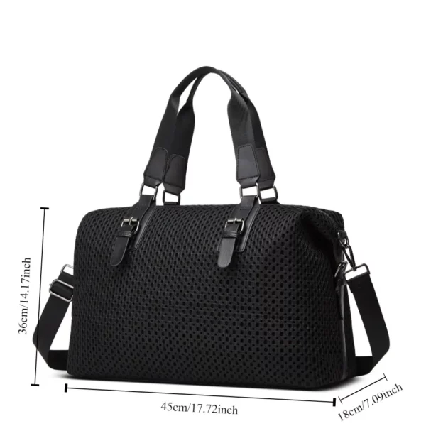 Sac de voyage femme en nylon résistant – léger et pliable pour week-end