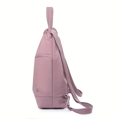 Sac à dos femme léger en nylon – style urbain imperméable et fonctionnel