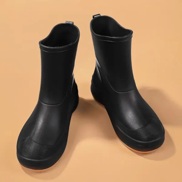Bottes de pluie femme en caoutchouc EVA antidérapantes au style chic