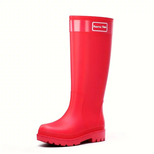 Bottes de pluie femme en caoutchouc élégant – semelle antidérapante durable