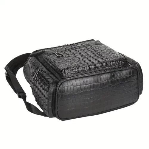 Sac à dos cuir femme convertible – compartiment PC et poches multifonctions