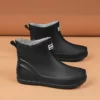 Bottes de pluie femme en caoutchouc chic – confort doublé et semelle antidérapante