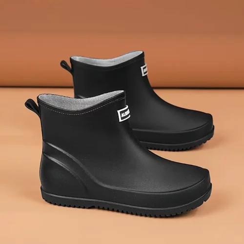 Bottes de pluie femme en caoutchouc chic – confort doublé et semelle antidérapante