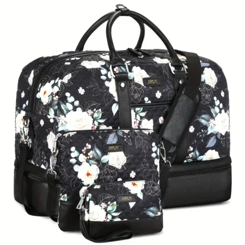 Ensemble de 3 sacs de voyage femme – design élégant et formats assortis