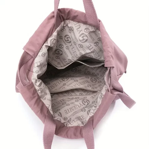 Sac à dos femme léger en nylon – style urbain imperméable et fonctionnel