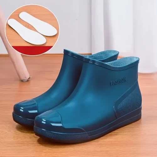 Bottes de pluie femme en caoutchouc antidérapantes – style chic et léger
