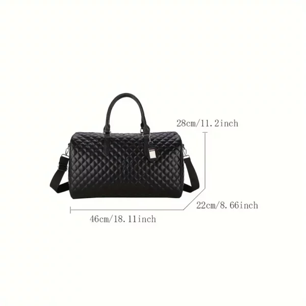 Sac week-end femme élégant – sac de voyage tote polyvalent à main