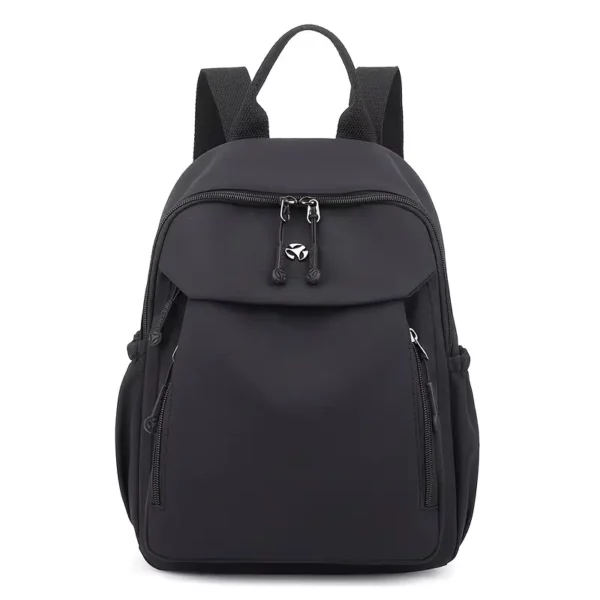 Sac à dos femme en nylon léger – multifonction urbain avec poches zippées